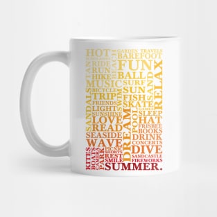 Summer words Mug